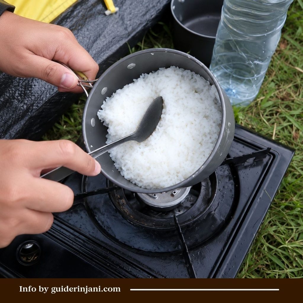 How Cook Rice While Camping Without Burning