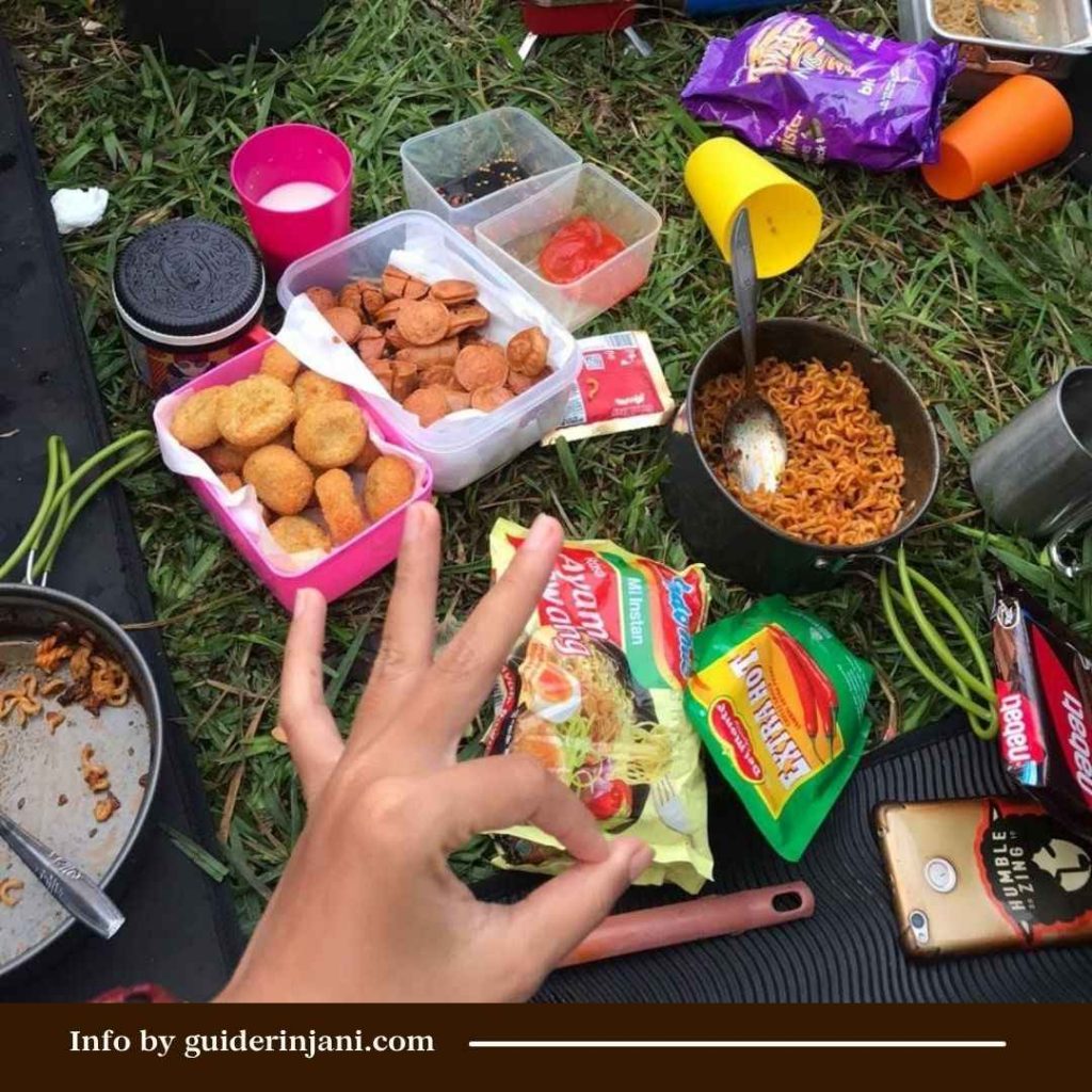 Rinjani Mountain Pack In and Pack Out Requirements